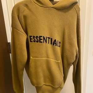 Knit essentials hoodie